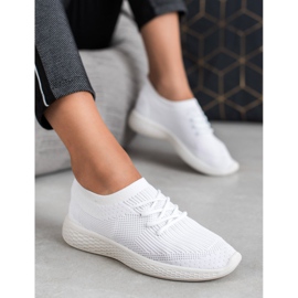 SHELOVET Calzado deportivo sin cordones blanco 1