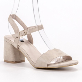 Sandalias VICES de ante marrón 1 Sandalias VICES de ante marrón 1