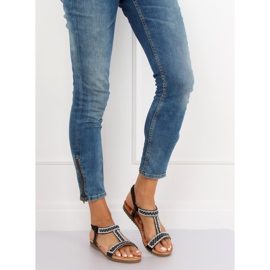 Sandalias de mujer negras HT-67 Black negro 1 Sandalias de mujer negras HT-67 Black negro 1