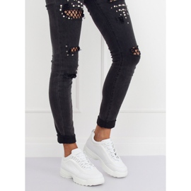 Zapatillas deportivas blancas D1909 Blanco 1