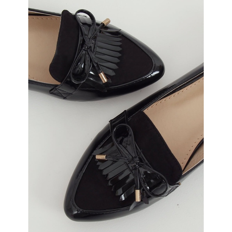 Mocasines de mujer negros JL29 Negro 1