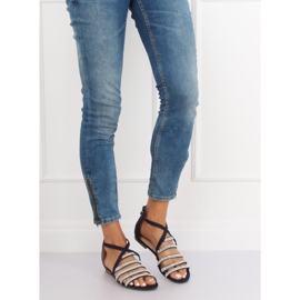 Sandalias azul marino para mujer LL6339 Azul 4