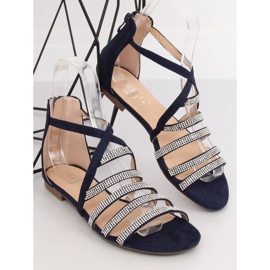 Sandalias azul marino para mujer LL6339 Azul 3
