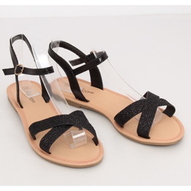 Negro y sandalias de mujer WL282 Negro 2 Negro y sandalias de mujer WL282 Negro 2