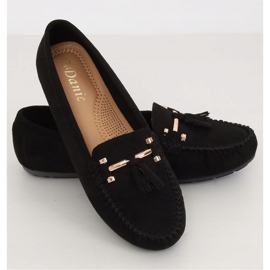 Black Mocasines negros de mujer L7183 Black 1 Black Mocasines negros de mujer L7183 Black 1