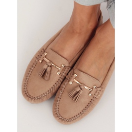 Mocasines beige de mujer L7183 Khaki 2 Mocasines beige de mujer L7183 Khaki 2