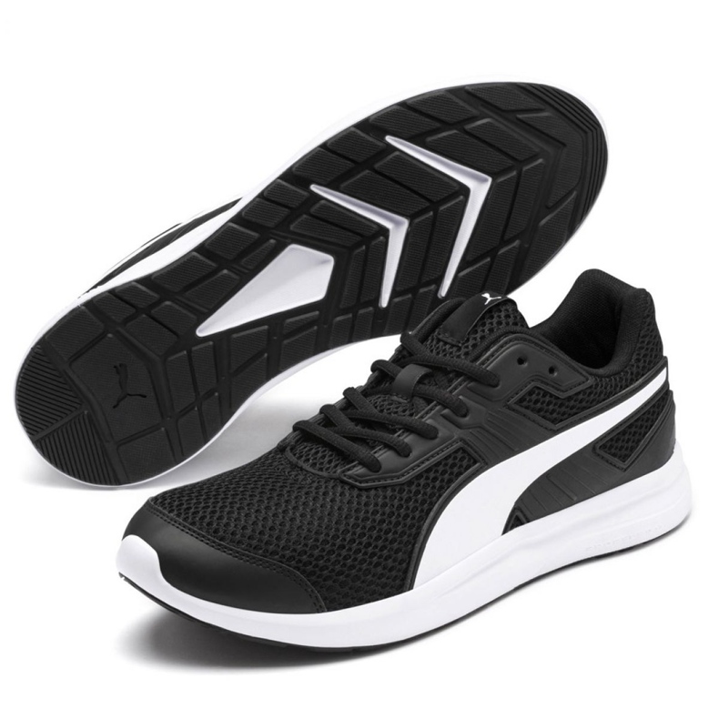 Zapatos Puma Escaper Core M 369985 01 en blanco y negro 2