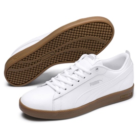 Puma Smash v2 LW 365208 12 zapatos blancos 2