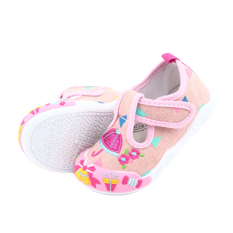 Zapatillas American Club inserto de cuero TEN30 rosa marrón azul 5