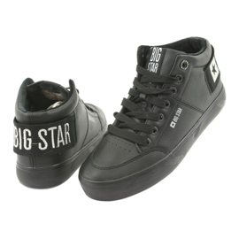 Zapatillas altas negras Big Star 274351 negro 4