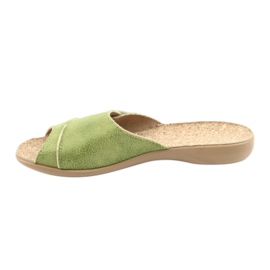 Zapatos de mujer befado pu 265D008 verde 2