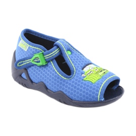 Calzado infantil befado 217P094 azul verde 1