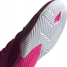 Botas de fútbol adidas Nemeziz 19.3 In M F34411 rosa gris negro 5