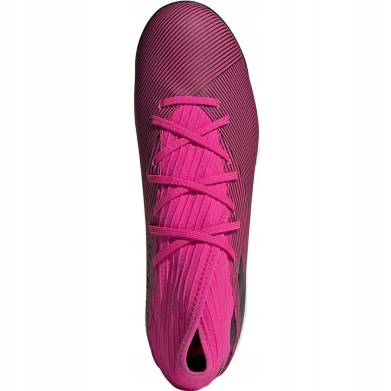 Botas de fútbol adidas Nemeziz 19.3 Tf M F34426 rosa rosado negro 2 Botas de fútbol adidas Nemeziz 19.3 Tf M F34426 rosa rosado negro 2