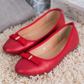Comer Bailarinas rojas rojo 1