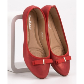 Comer Bailarinas rojas rojo 2