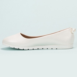 SHELOVET Bailarinas blancas blanco 4
