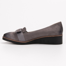 Bombas Con Lazo VINCEZA gris 6
