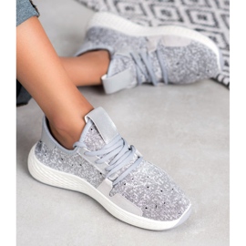 SHELOVET Calzado deportivo sin cordones gris 1