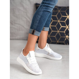 SHELOVET Calzado deportivo sin cordones blanco 3