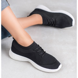 SHELOVET Calzado deportivo sin cordones negro 1