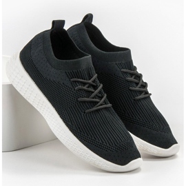 SHELOVET Calzado deportivo sin cordones negro 2