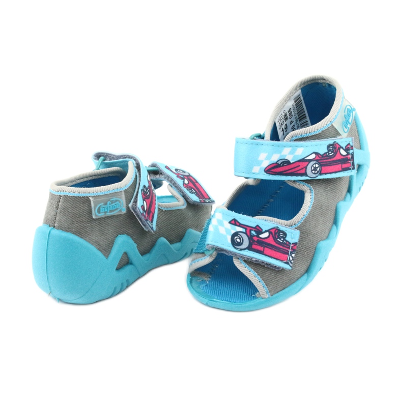 Calzado infantil befado 250P085 rojo azul gris 4