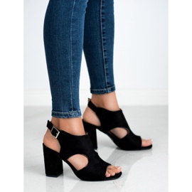 Sandalias VINCEZA cerradas negro 8