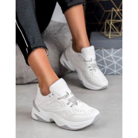 SHELOVET Zapatillas blancas blanco 3