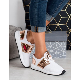 SHELOVET Calzado deportivo de moda blanco 2