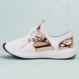 SHELOVET Calzado deportivo de moda blanco 3