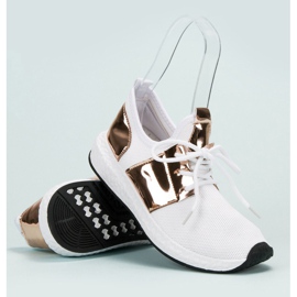 SHELOVET Calzado deportivo de moda blanco 4