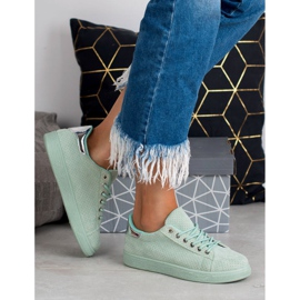 SHELOVET Zapatos de mujer mint verde 3