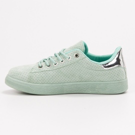 SHELOVET Zapatos de mujer mint verde 1