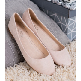 Small Swan Bailarinas de Ante Beige 1