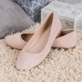Small Swan Bailarinas de Ante Beige 2