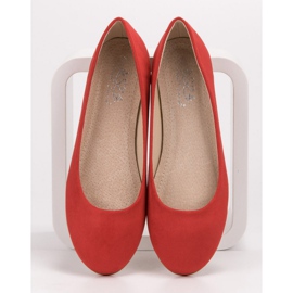 Small Swan Bailarinas de ante rojo 4