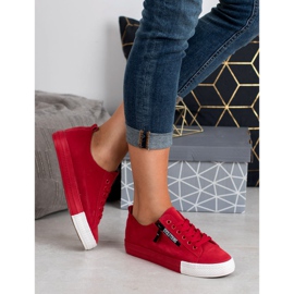 SHELOVET Zapatillas Rojas rojo 2