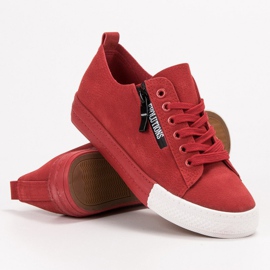 SHELOVET Zapatillas Rojas rojo 1