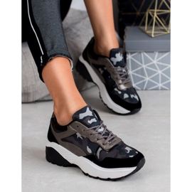 SHELOVET Zapatillas Moro negro 3