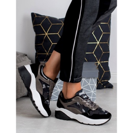SHELOVET Zapatillas Moro negro 4