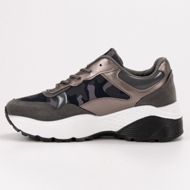 SHELOVET Zapatillas Moro gris multicolor 1