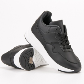 SHELOVET Zapatillas Negras negro 4
