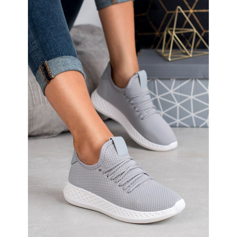 SHELOVET Zapatos deportivos grises 1