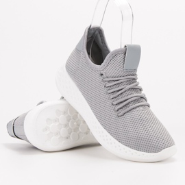 SHELOVET Zapatos deportivos grises 3