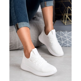 SHELOVET Zapatos deportivos blancos 3