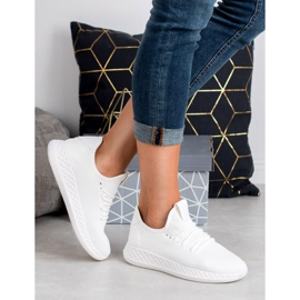 SHELOVET Zapatos deportivos blancos 4