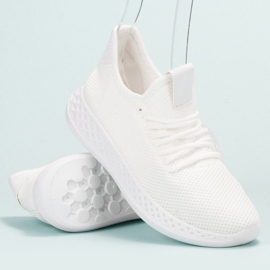 SHELOVET Zapatos deportivos blancos 2