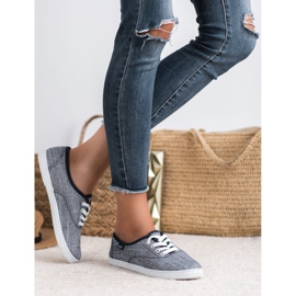 Zapatillas VICES de textil azul 2