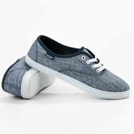 Zapatillas VICES de textil azul 3
